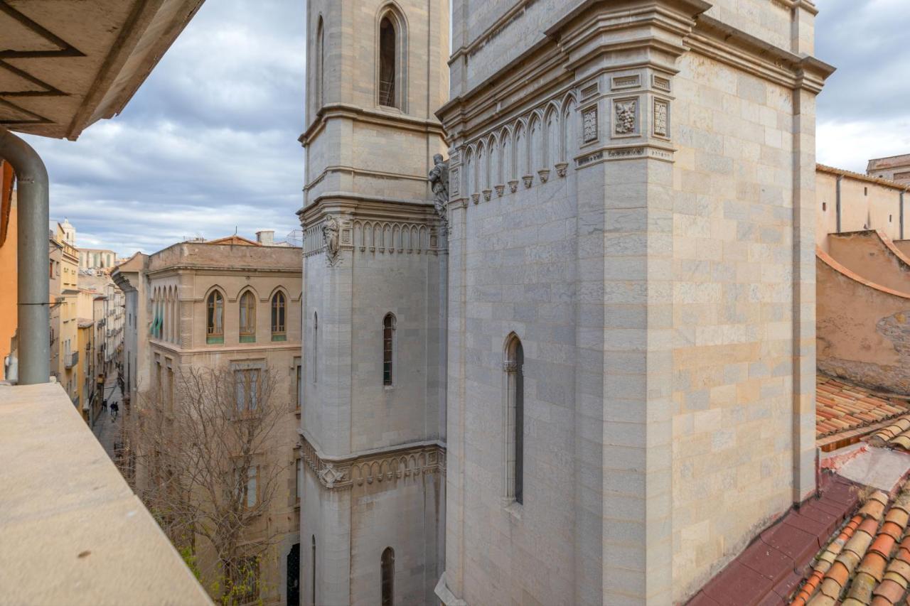 Flateli Placa Catalunya 10 Girona Eksteriør bilde